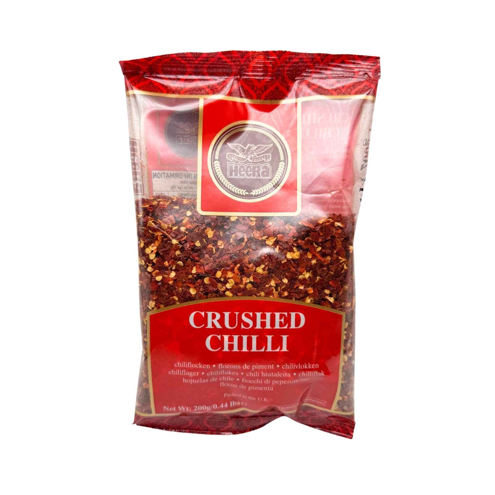 HEERA Drvené chilli 200 g HEERA Drvené chilli 200 g – sušené čili vločky