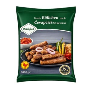 MEKKAFOOD Čevapčiči kuracie 1 kg HALAL