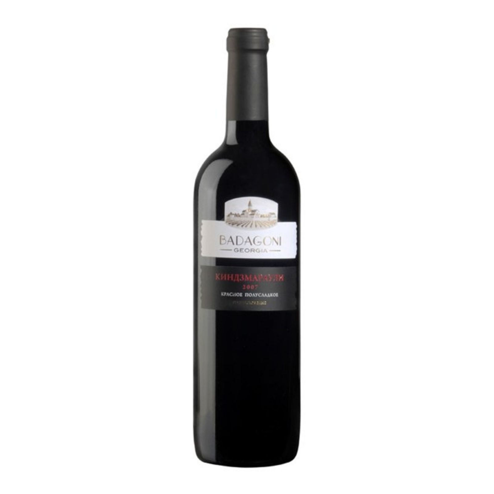BADAGONI Kindzmarauli víno BADAGONI Kindzmarauli červené polosladké víno 750 ml