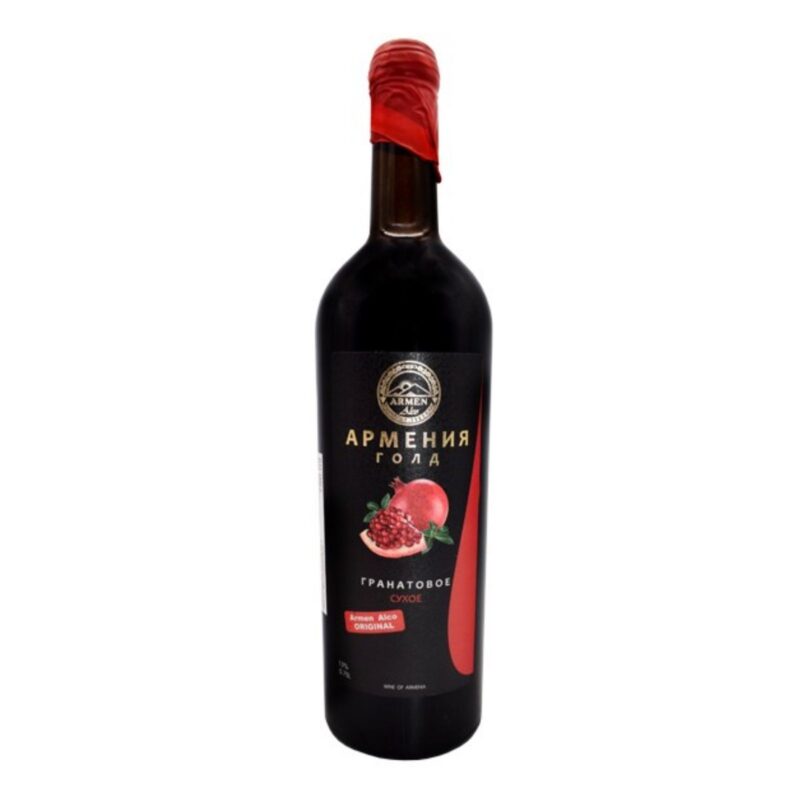 ARMEN ALKO suché granátové víno 750 ml