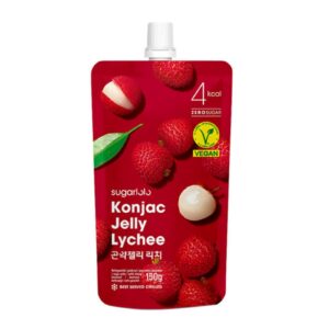 SUGARLOLO Konjakové želé s príchuťou liči, bez cukru 150 g